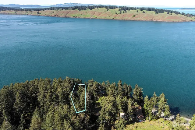 a view of water from a lake