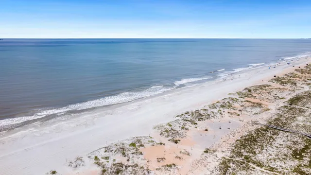 a view of beach and ocean