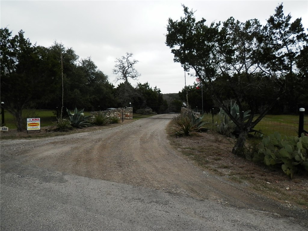 500 O'Neill Ranch Road Dripping Springs, TX 78620 - Photo 1 of 1 Gated Entrance off of O'Neill Ranch Rd. Property is 100% Fenced