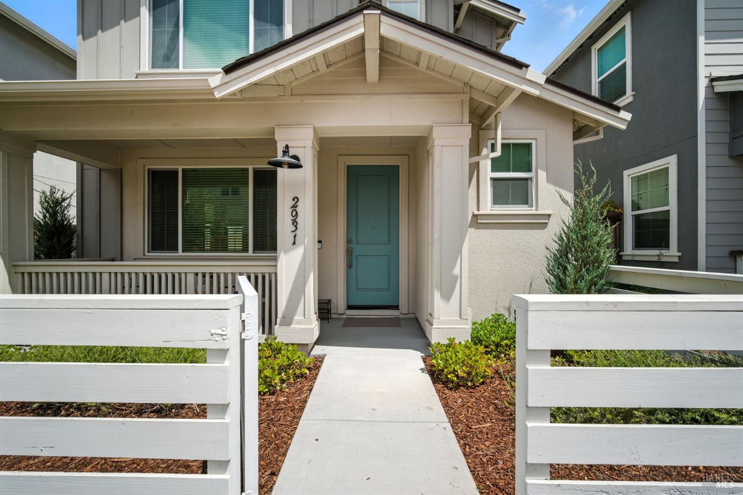 2931 Liscum Street Santa Rosa, CA 95407 - Photo 1 of 1 a front view of a house with a porch