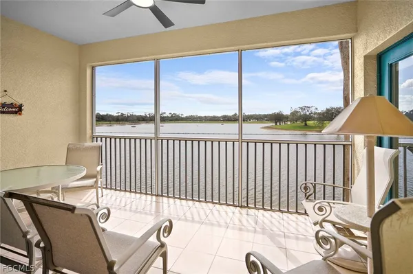 a view of a chairs in a balcony
