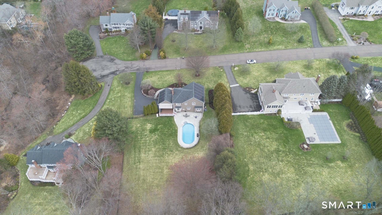 16 Shadowood Lane Trumbull, CT 06611 - Photo 27 of 39 an aerial view of a house with outdoor space
