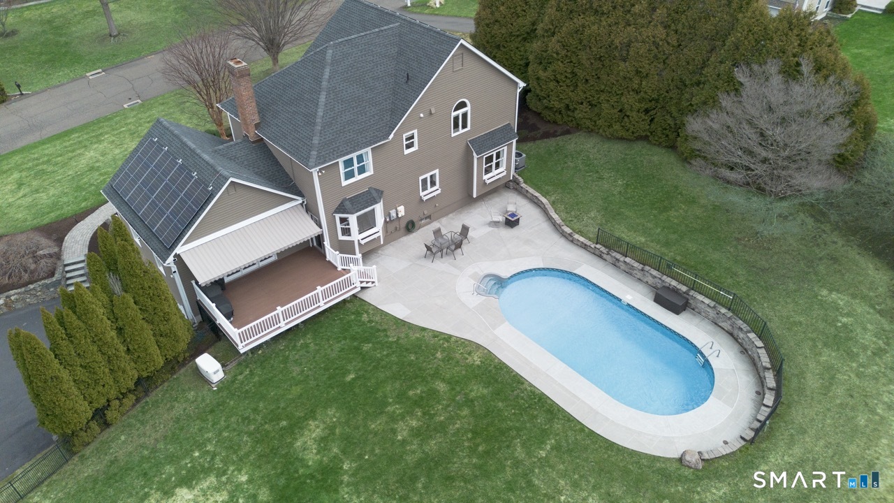 16 Shadowood Lane Trumbull, CT 06611 - Photo 28 of 39 an aerial view of a house having garden