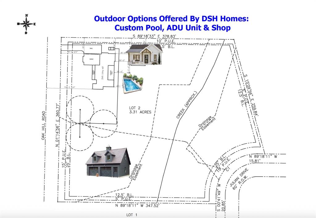 1418 Oak Hill Road Van Alstyne, TX 75495 - Photo 39 of 39 a utility room with a white wall and a painting on the wall