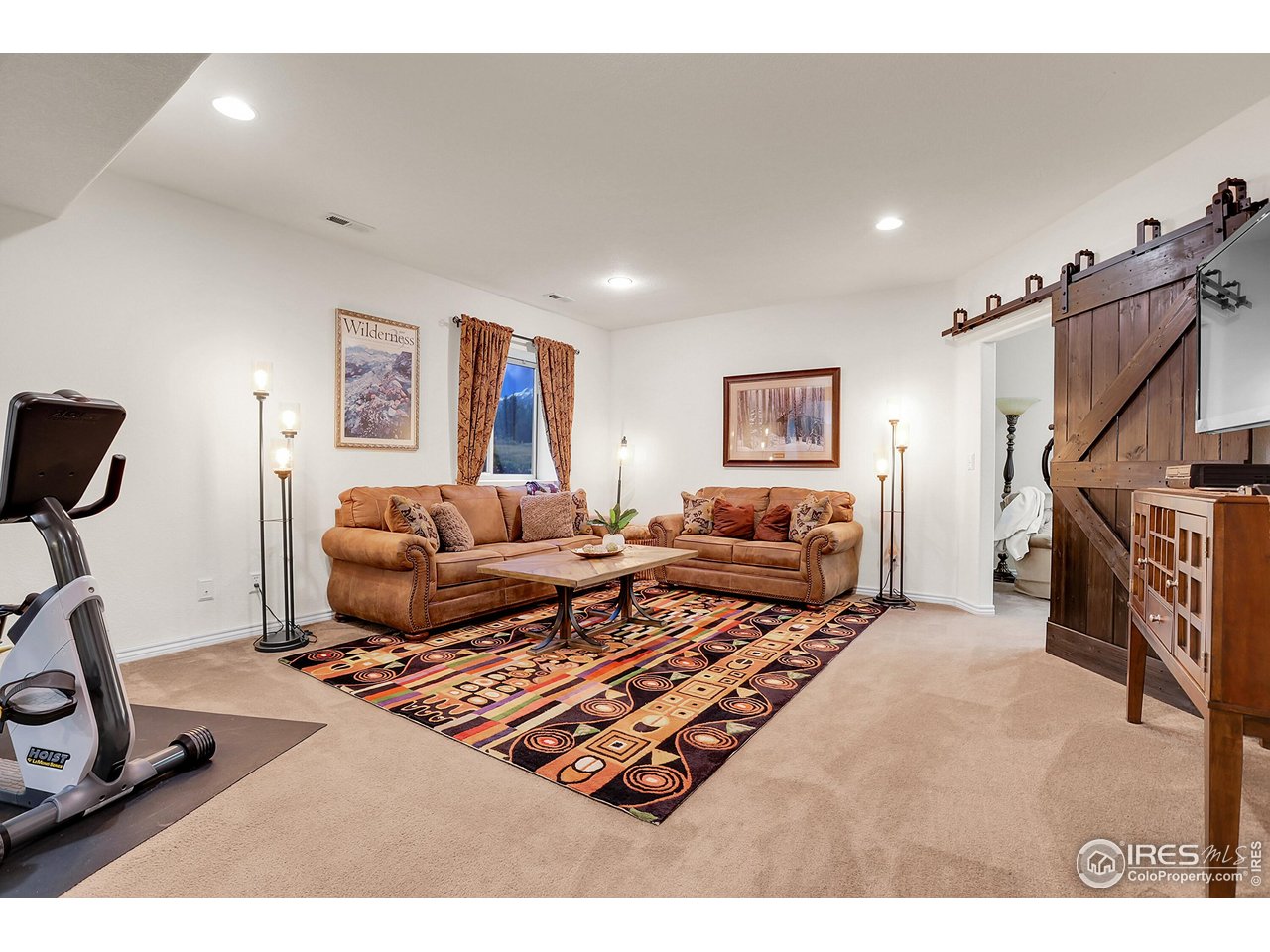 112 Austin Avenue Erie, CO 80516 - Photo 36 of 44 a living room with furniture and a flat screen tv