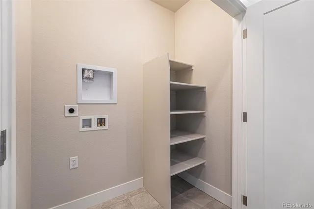 a front view of a building with glass windows