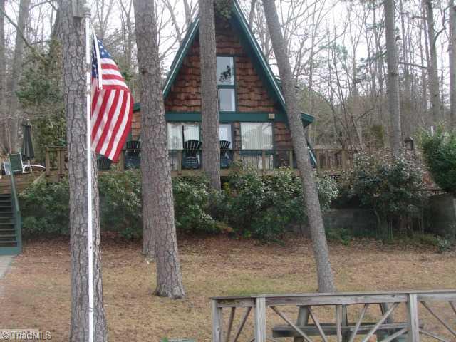 463 Betty Craven Road Denton, NC 27239 - Photo 1 of 16 Exterior Front. One of the views from the water which is the front of the house.