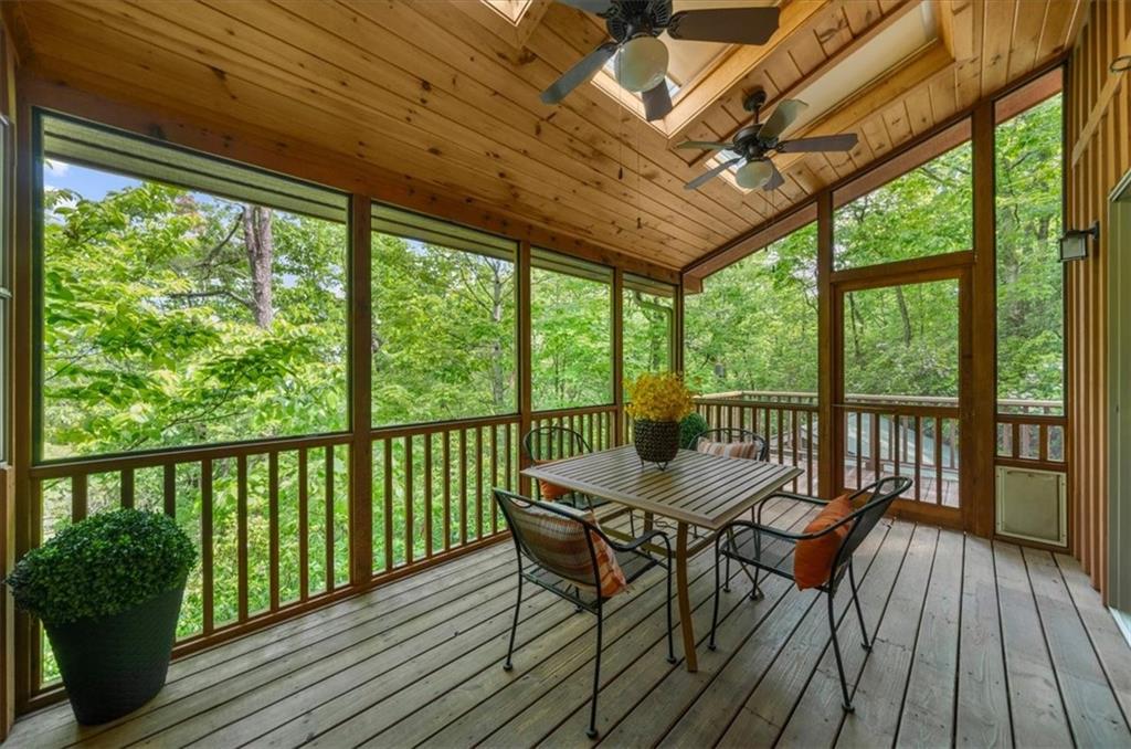 470 Sautee Ridge Road Clarkesville, GA 30523 - Photo 12 of 37 a view of a two chairs in the deck