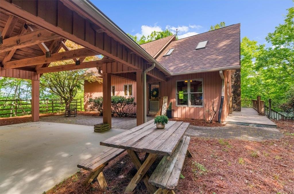 470 Sautee Ridge Road Clarkesville, GA 30523 - Photo 4 of 37 a view of outdoor space yard deck and patio