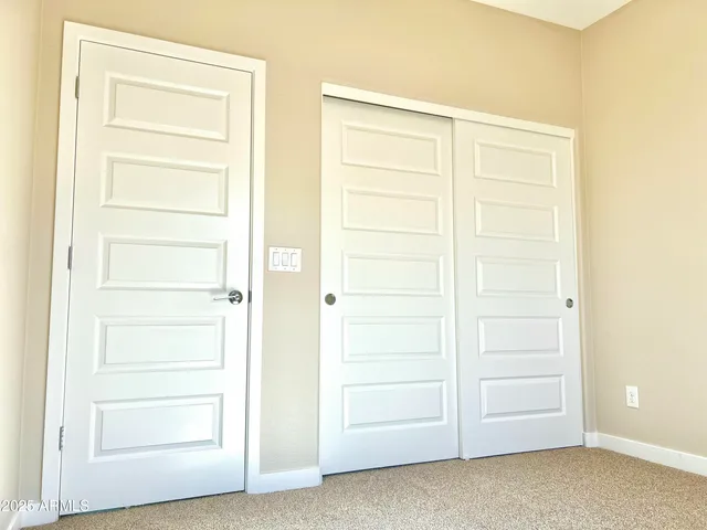 a view of closet area