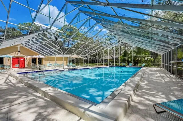 a view of yard with outdoor seating