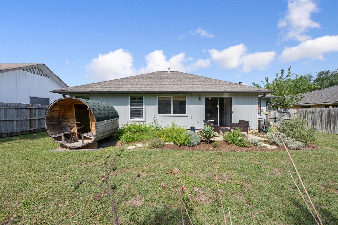 2004 Yaupon Trail Cedar Park, TX 78613 - Photo 29 of 33 a view of a house with backyard