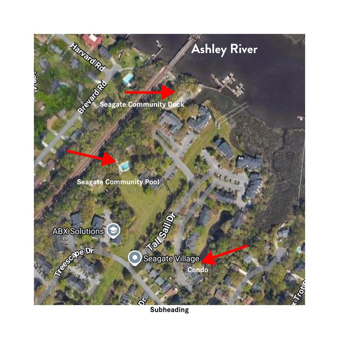 2311 Tall Sail Drive, Unit 1106 Charleston, SC 29414 - Photo 38 of 39 Seagate map