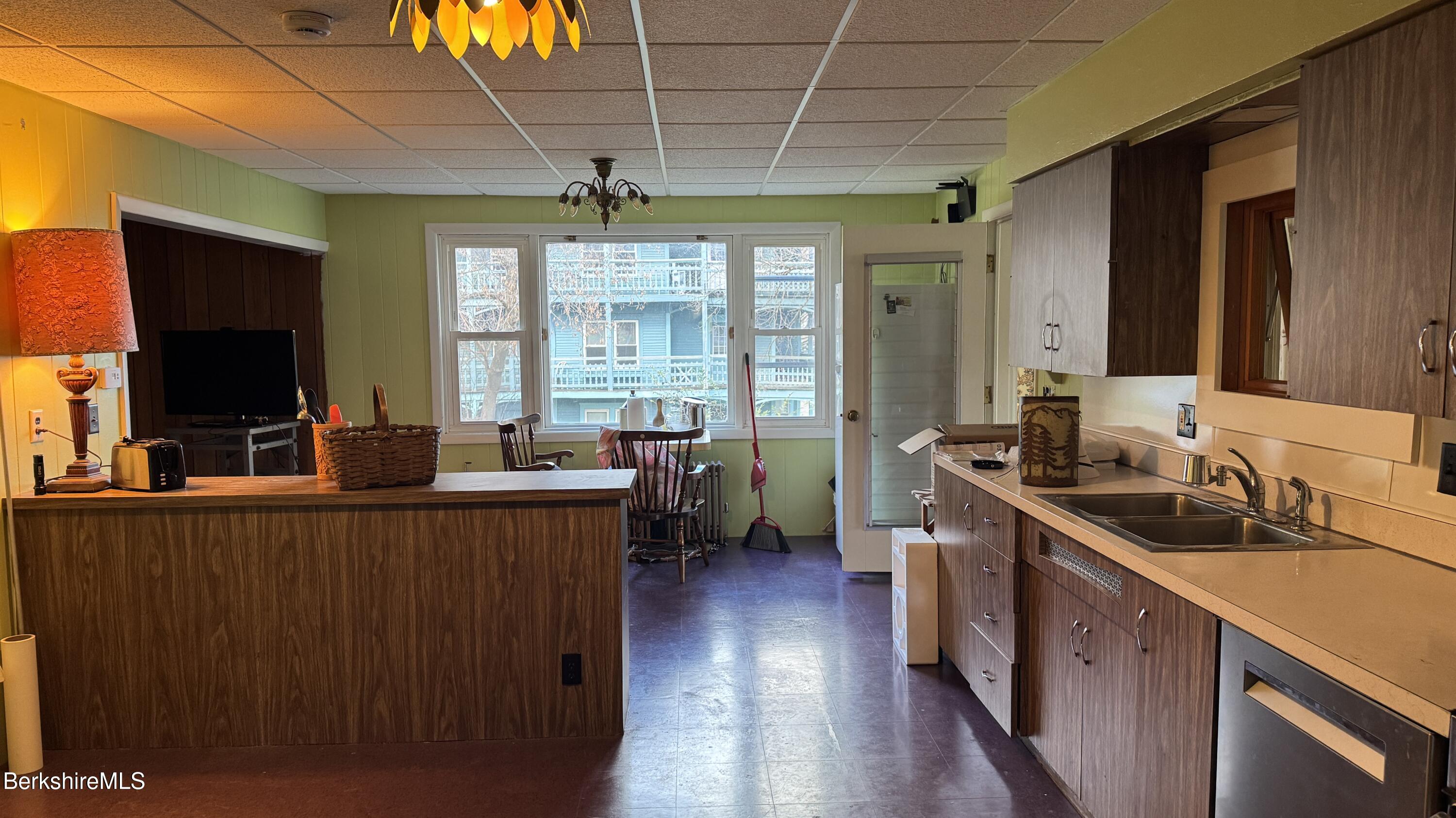 152 Furnace Street North Adams, MA 01247 - Photo 7 of 30 a living room with furniture and a flat screen tv