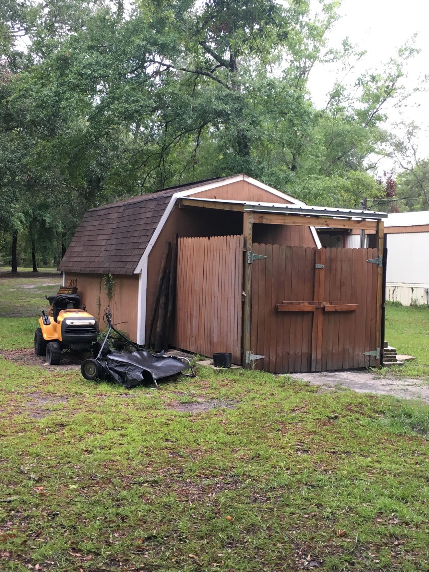 19848 33rd Road Wellborn, FL 32094 - Photo 36 of 38 Machine Shed Behind Shed