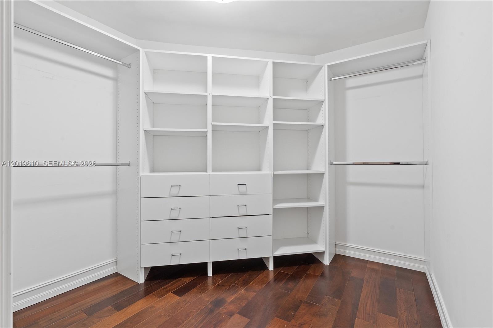 455 East Palmetto Park Road, Unit 4E Boca Raton, FL 33432 - Photo 17 of 30 a view of an empty walk in closet
