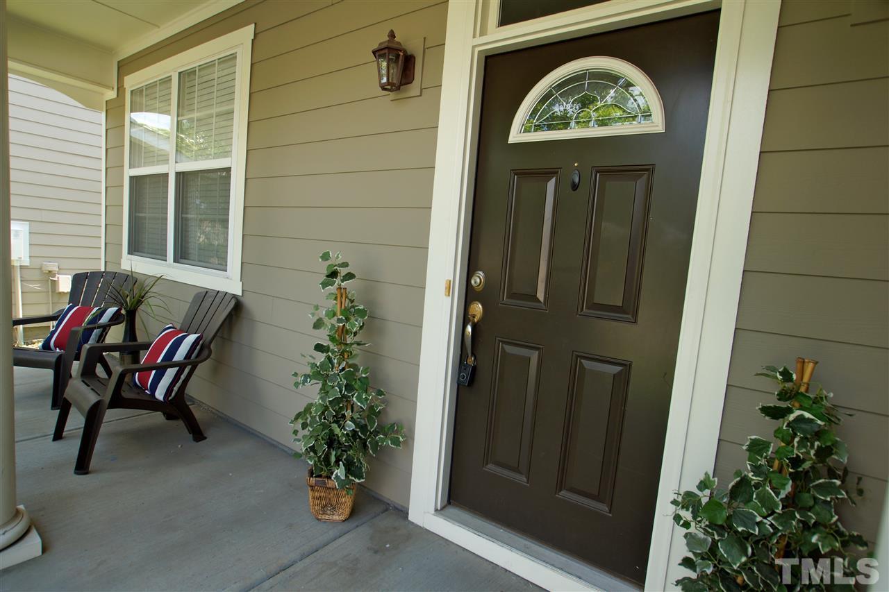 509 Front Ridge Drive Cary, NC 27519 - Photo 3 of 30 a view of a entryway door of the house and outdoor space