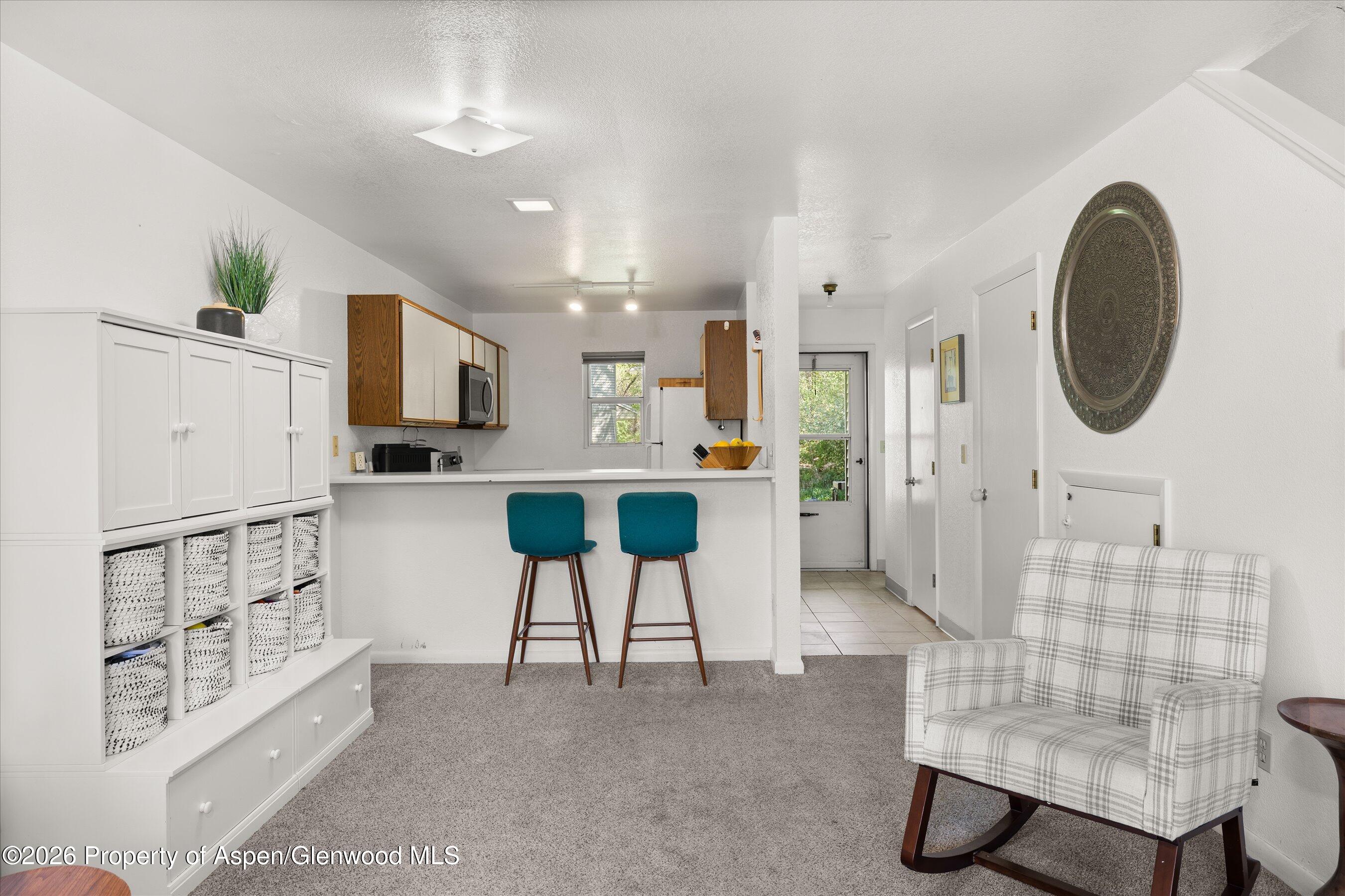 405 Park Avenue, Unit F2 Basalt, CO 81621 - Photo 5 of 13 Living Room/Dining Room