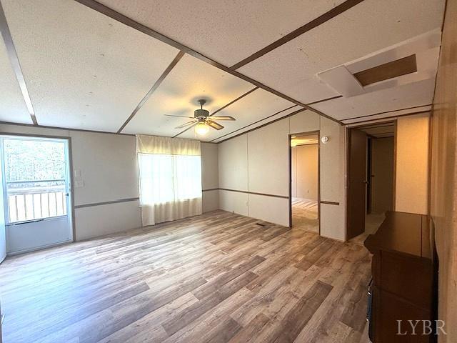 2041 Eureka Mill Road Keysville, VA 23947 - Photo 14 of 37 a view of empty room with wooden floor and fan