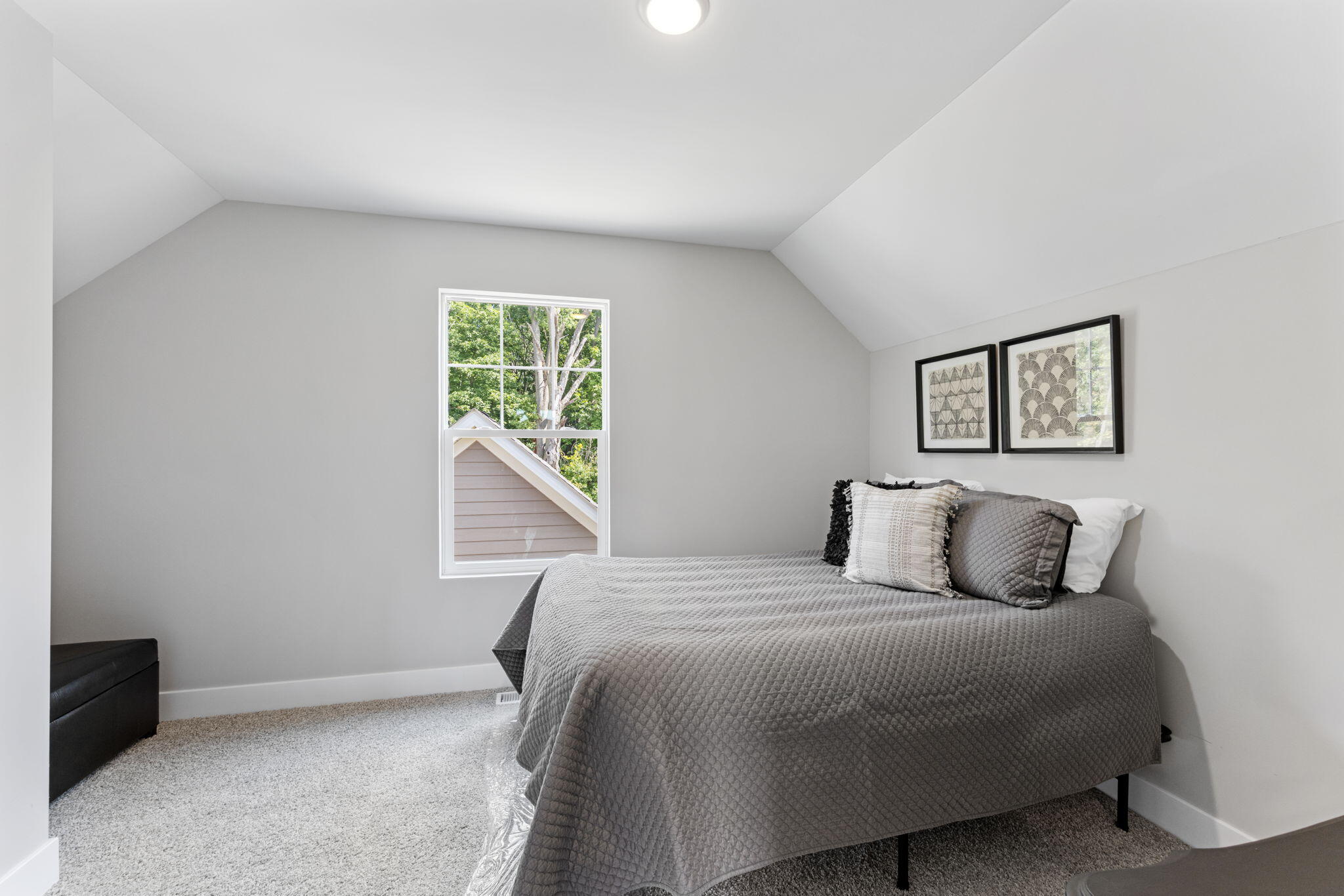 1183 Harbor Way Chesterton, IN 46304 - Photo 17 of 20 a bedroom with a bed and a window