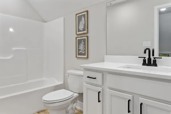 a bathroom with a sink a toilet and a bathtub
