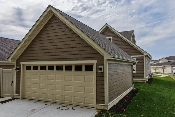 a house with a yard