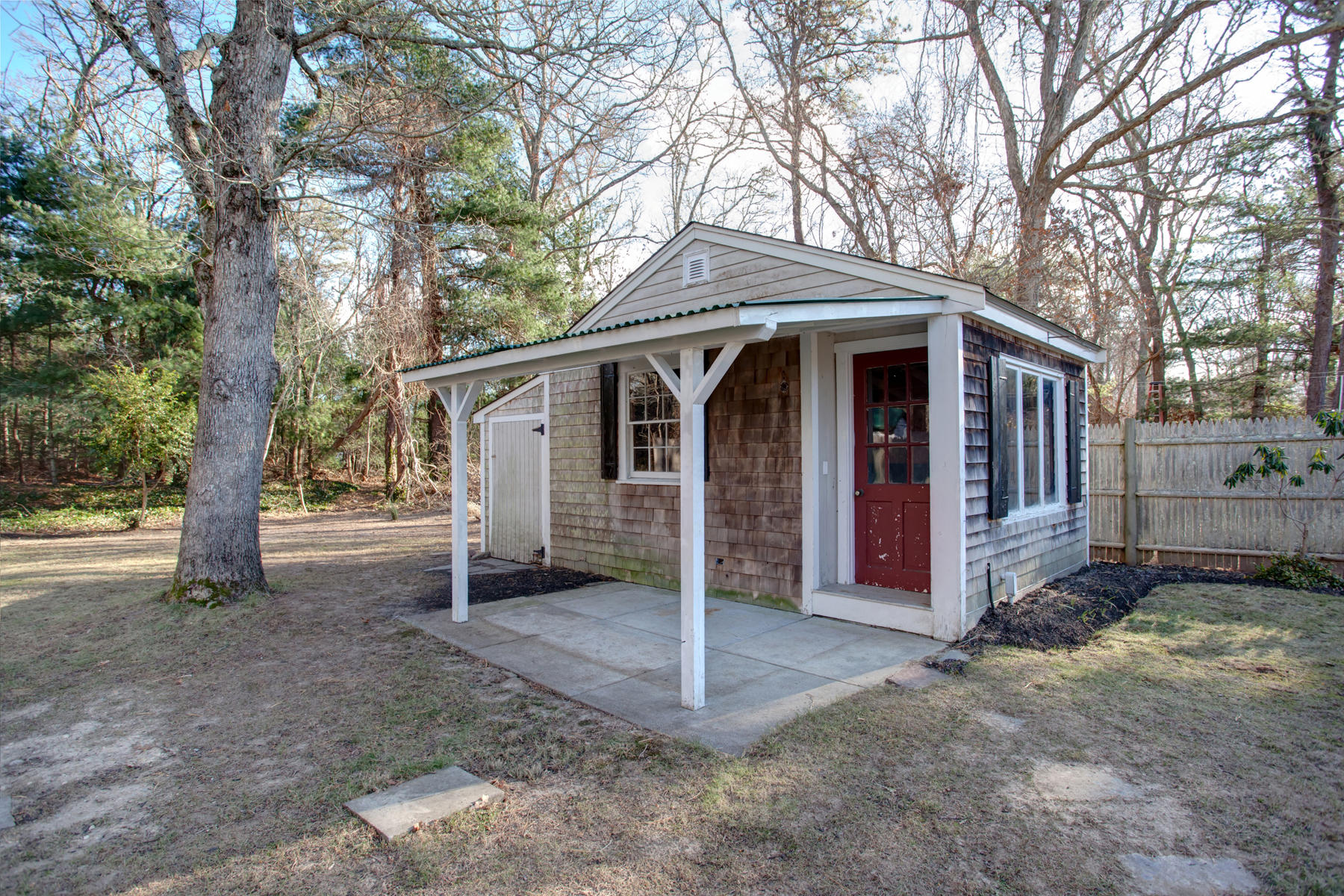 46 Thorne Road Bourne, MA 02532 - Photo 9 of 32 a view of a house with a yard