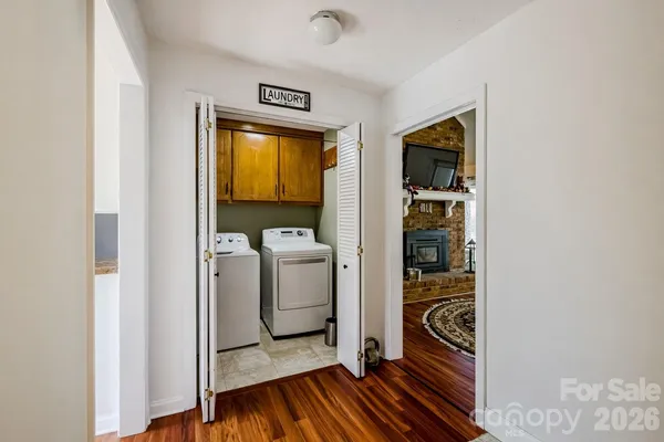 a view of storage and utility room