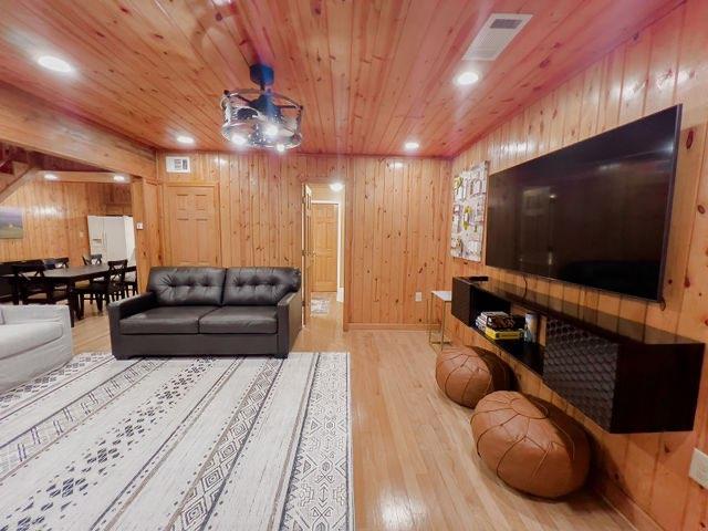 893 Hooper Road Cleveland, GA 30528 - Photo 35 of 68 a living room with furniture and a flat screen tv