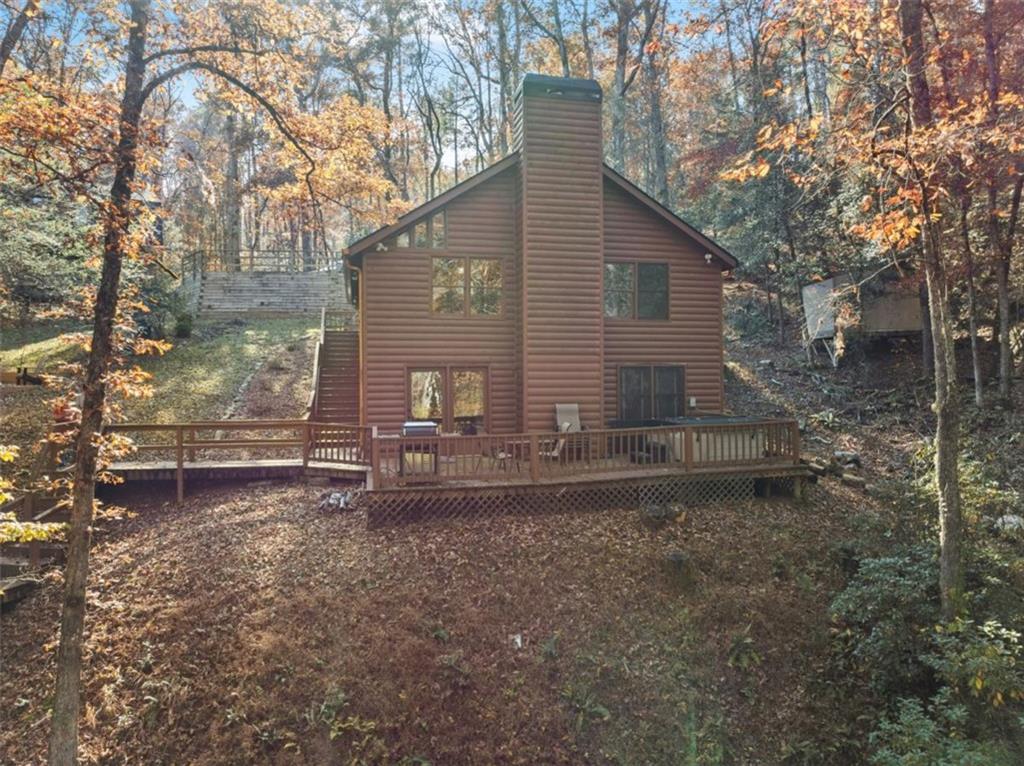 893 Hooper Road Cleveland, GA 30528 - Photo 62 of 68 a view of a house with a yard