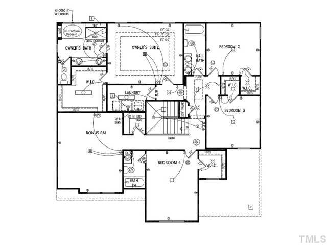 4532 Farrington Road Durham, NC 27707 - Photo 25 of 25 2nd Floor Plan