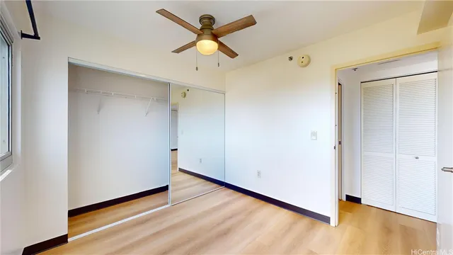 a view of a livingroom with wooden floor