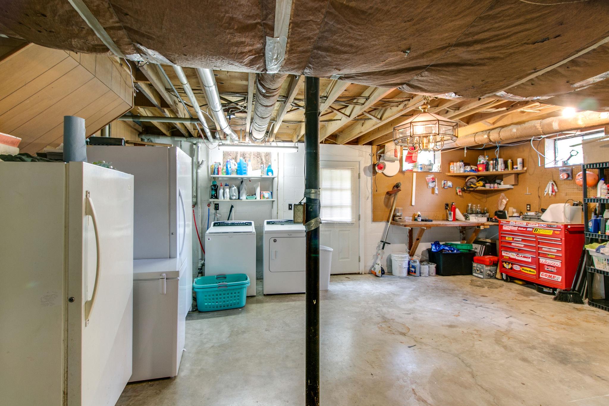 330 Cooley Ford Road Tennessee Ridge, TN 37178 - Photo 23 of 29 a view of storage and utility room