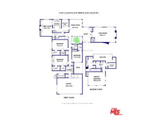 12251 Castlegate Drive Los Angeles, CA 90049 - Photo 37 of 38 a picture of a bench in a white building