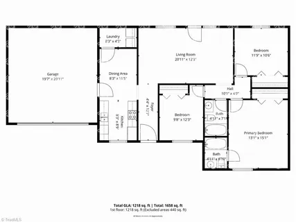 $268,900 | 368 Fox Creek Lane, Lexington, NC 27292