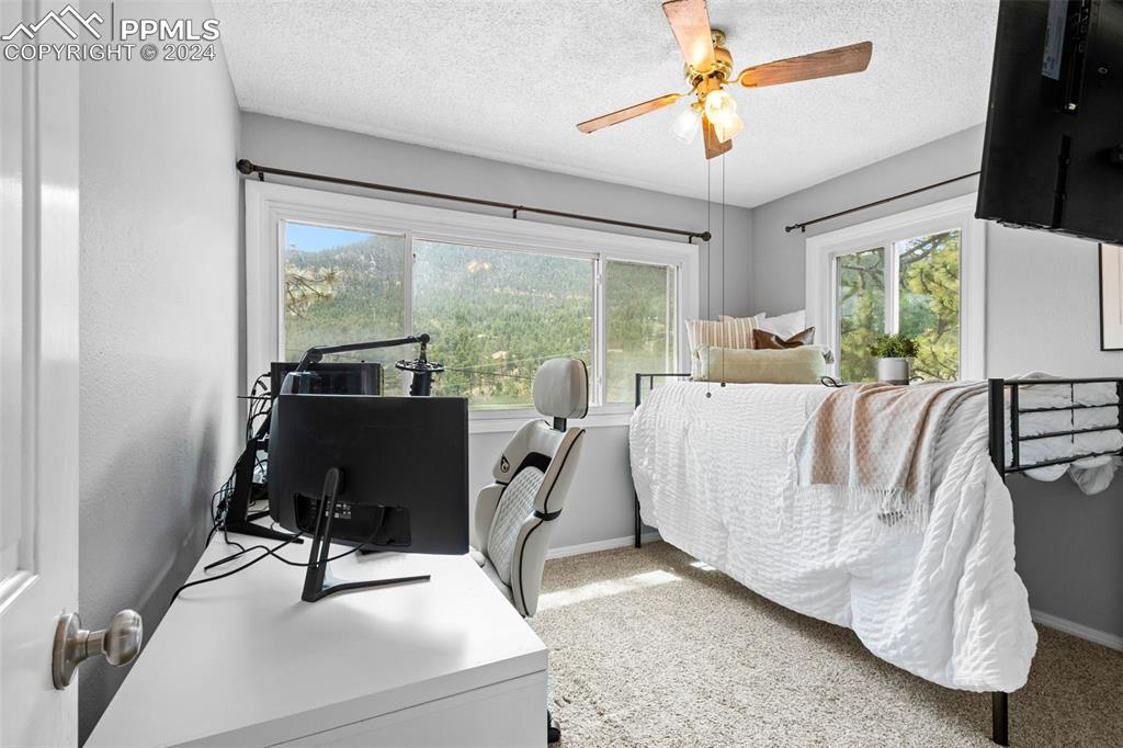 8228 Highway 24 Cascade, CO 80809 - Photo 15 of 36 a view of a livingroom with furniture and a large window