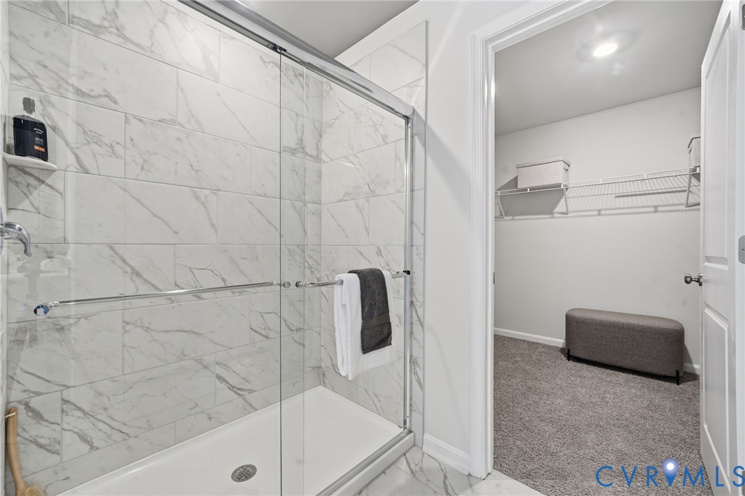 6338 Sterling Way Ruther Glen, VA 22546 - Photo 43 of 47 a bathroom with a shower