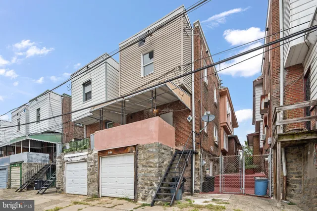 a front view of a building