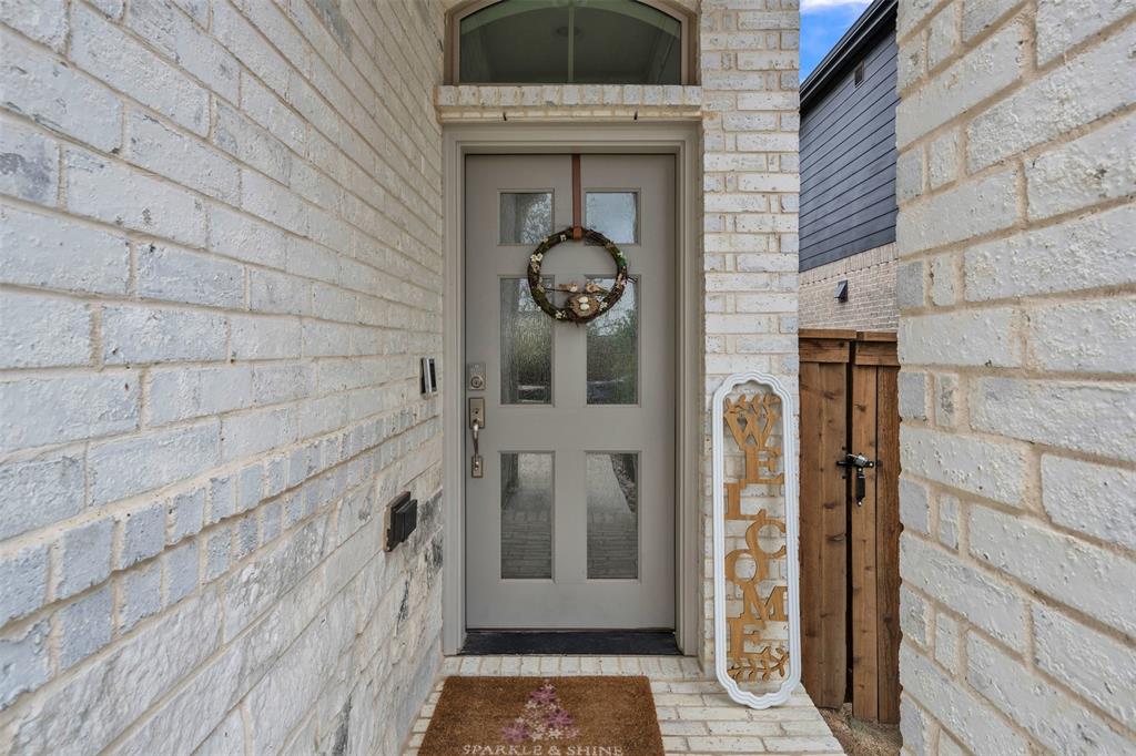 228 Palo Duro Bend Rhome, TX 76078 - Photo 5 of 35 a view of a entryway door of the house