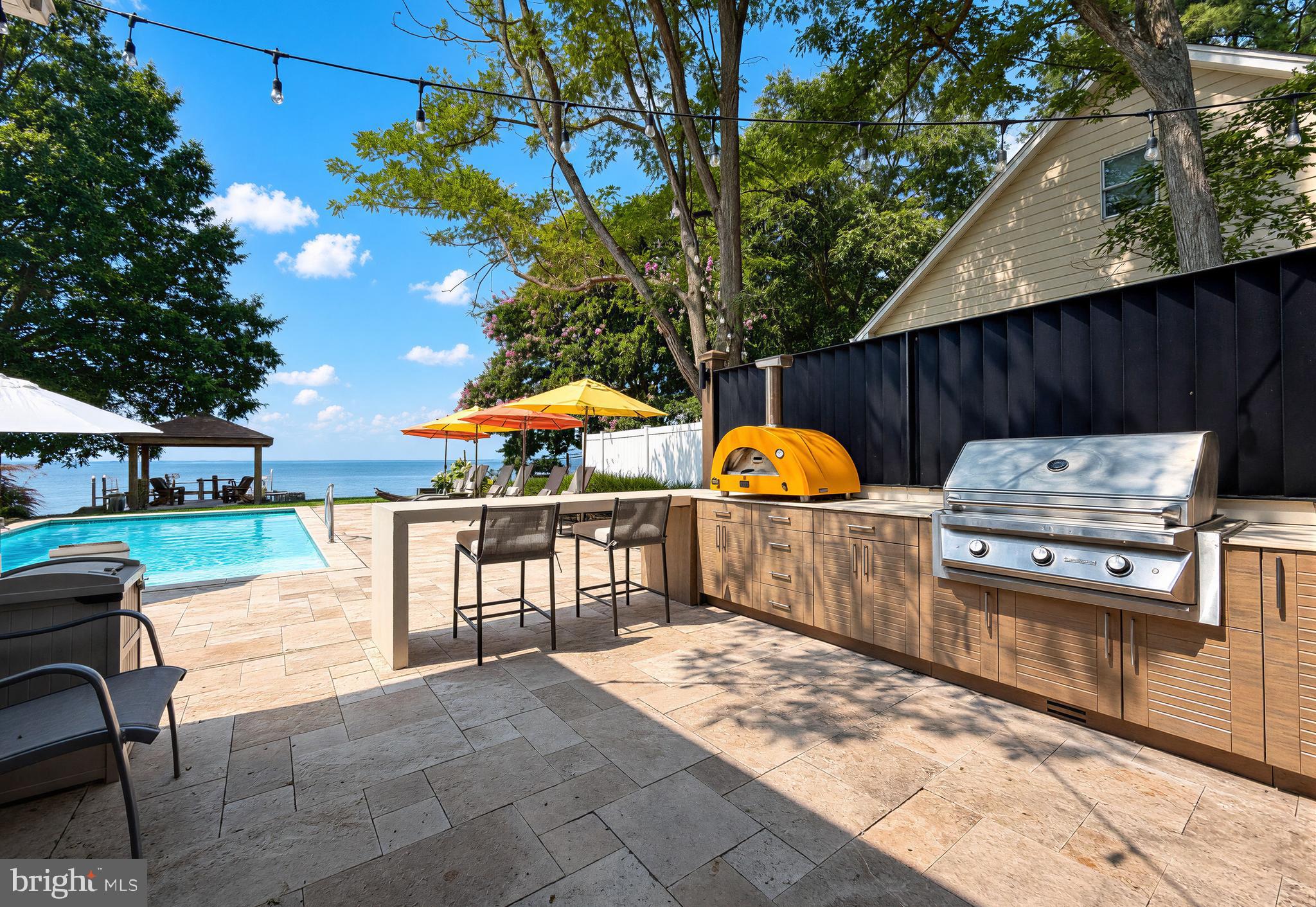 12265 Potomac View Road Newburg, MD 20664 - Photo 51 of 81 Outdoor kitchen