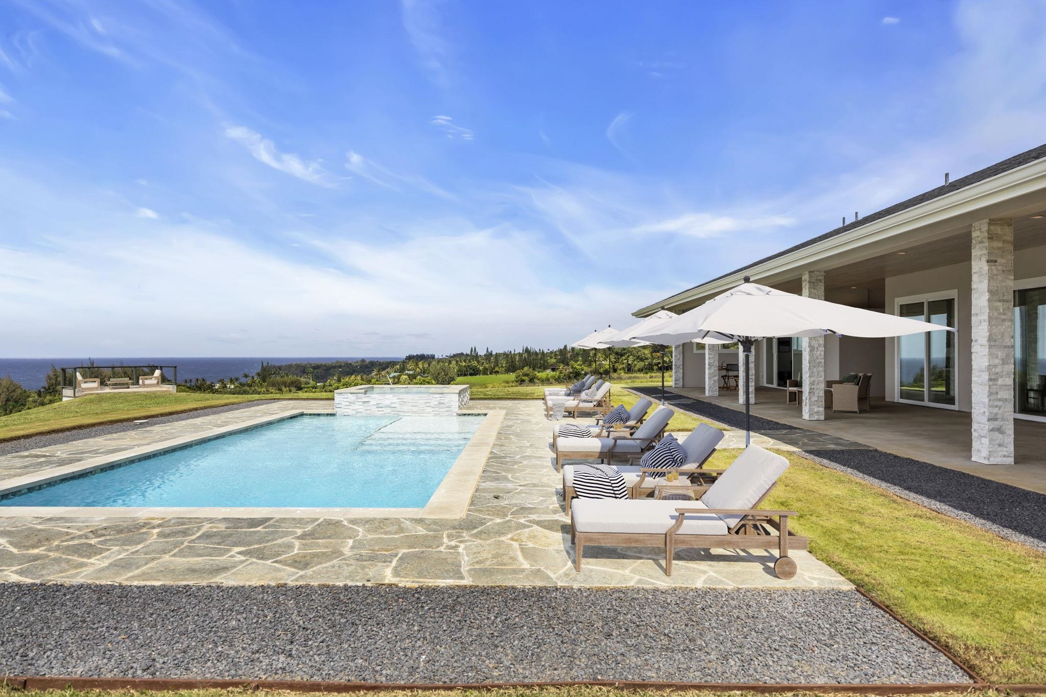 500 Kai Huki Circle, Unit B Haiku, HI 96708 - Photo 4 of 50 a view of swimming pool with seating space