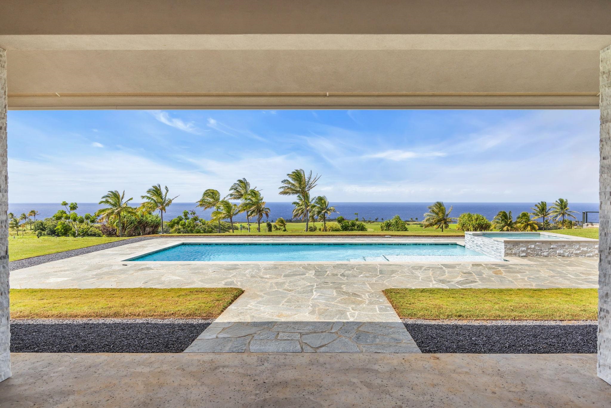500 Kai Huki Circle, Unit B Haiku, HI 96708 - Photo 44 of 50 a view of swimming pool with outdoor seating
