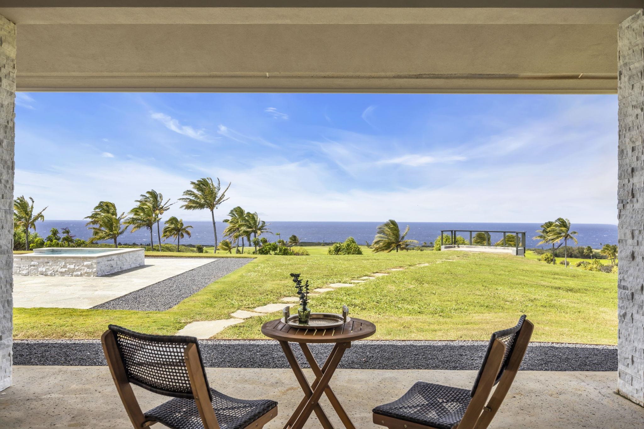 500 Kai Huki Circle, Unit B Haiku, HI 96708 - Photo 45 of 50 a view of a swimming pool with an outdoor seating