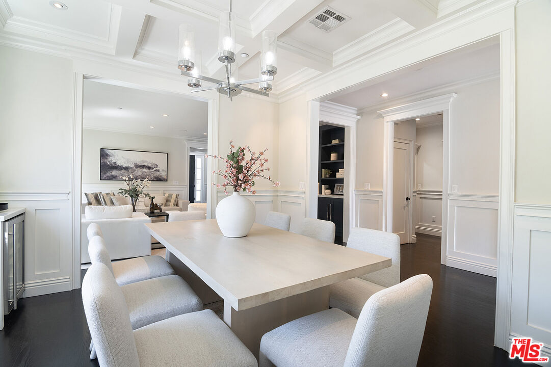 2737 Angus Street Los Angeles, CA 90039 - Photo 12 of 56 a view of a dining room with furniture and wooden floor