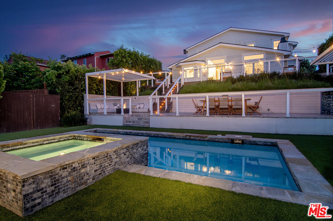 2737 Angus Street Los Angeles, CA 90039 - Photo 43 of 56 a view of a house with a swimming pool