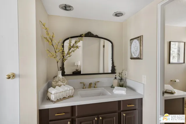 a view of a balcony with lake view