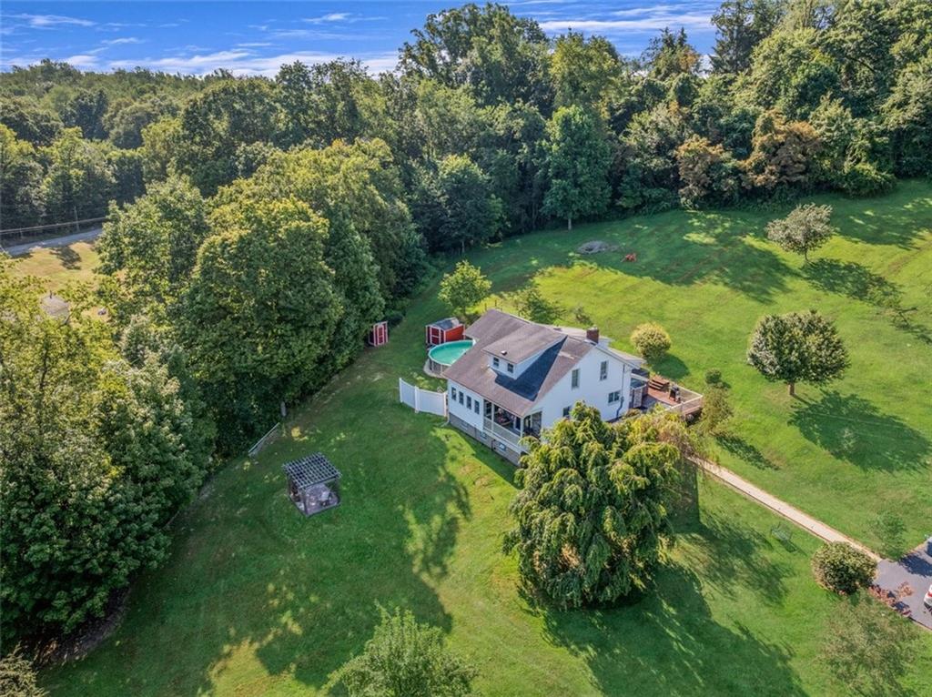 4101 Miracle Ridge Road Monongahela, PA 15063 - Photo 2 of 47 an aerial view of a house with a yard