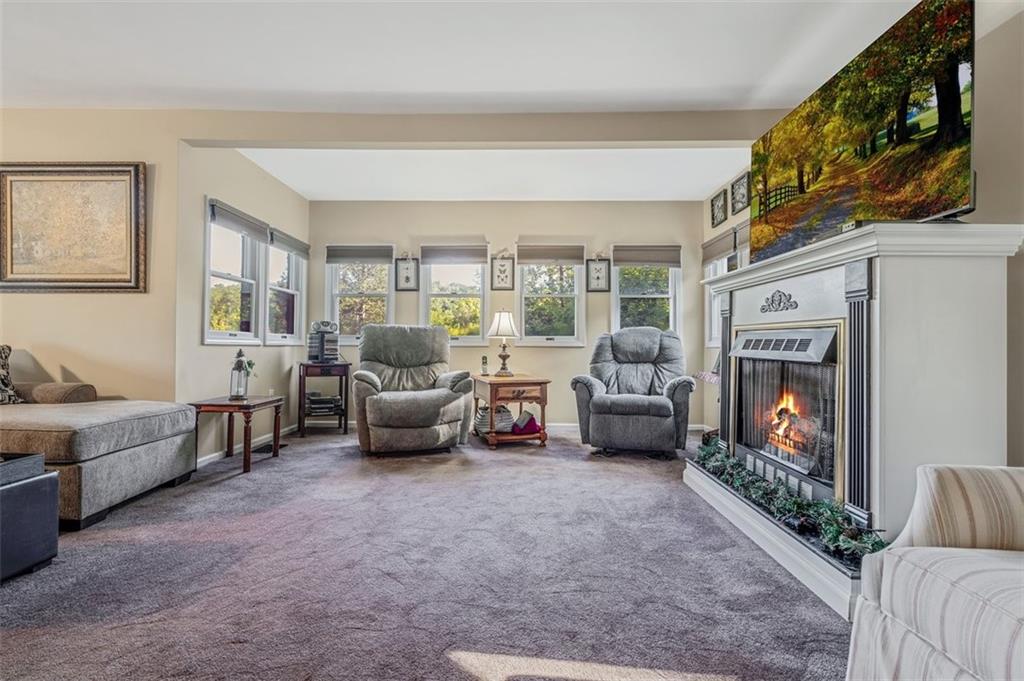 4101 Miracle Ridge Road Monongahela, PA 15063 - Photo 4 of 47 a bedroom with furniture and a fireplace