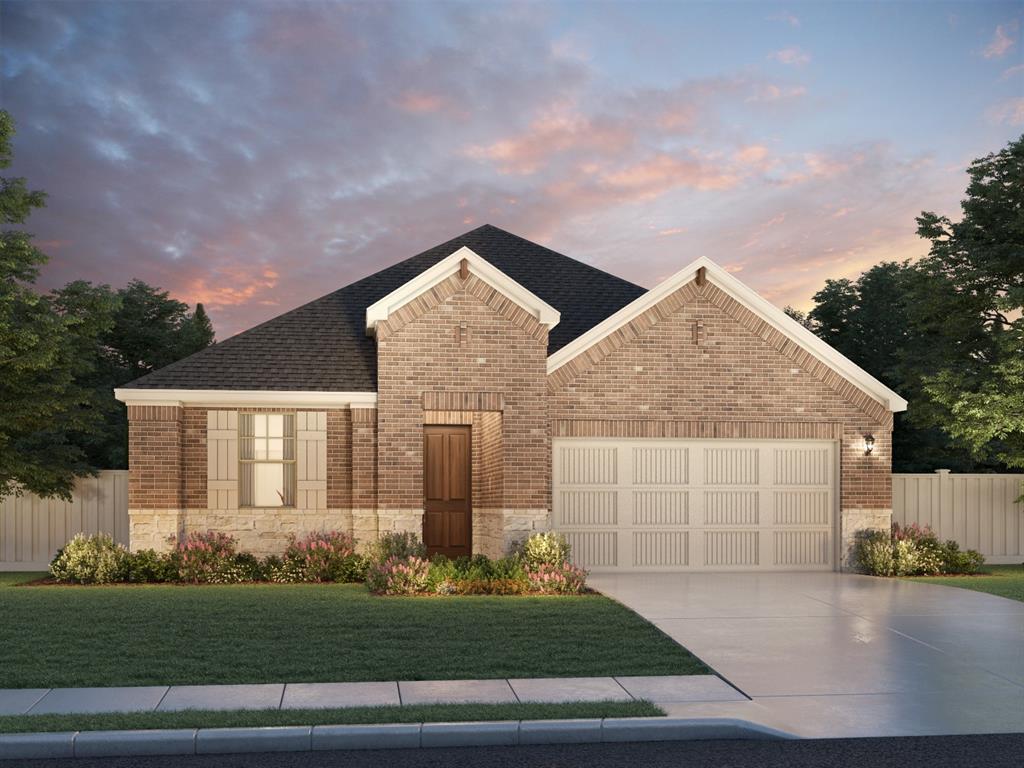 2421 Glacier Ridge Corinth, TX 76210 - Photo 1 of 1 a front view of a house with a yard