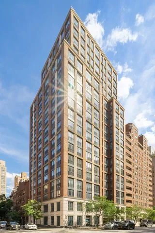 a front view of a building